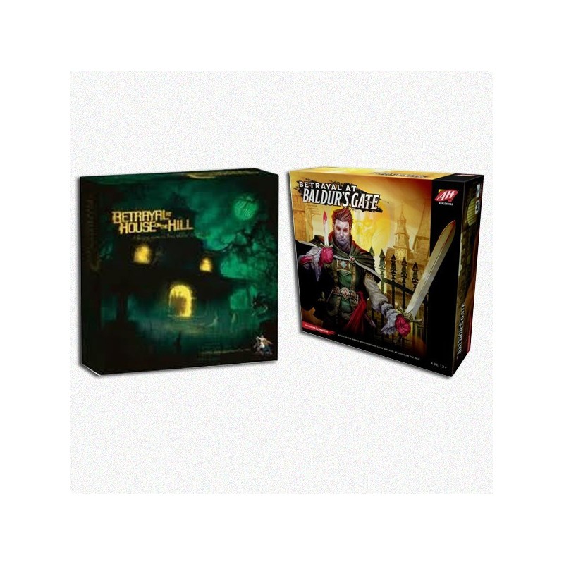 BUNDLE Betrayal at House on the Hill (2nd Ed.) + Betrayal at Baldur's Gate