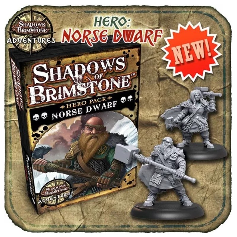 Norse Dwarf Hero Pack: Shadows of Brimstone