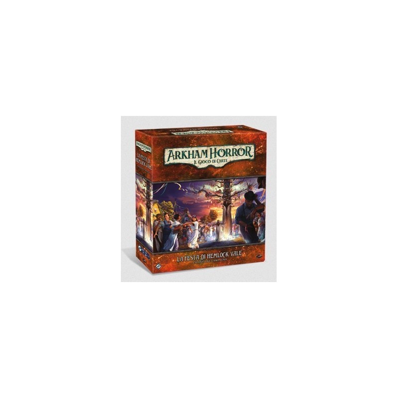 La Festa di Hemlock Vale (Camp.) - Arkham Horror LCG (scatola esterna con lievissima difettosità)