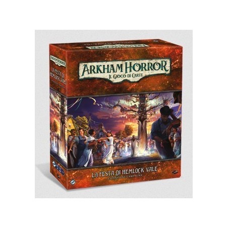 La Festa di Hemlock Vale (Camp.) - Arkham Horror LCG (scatola esterna con lievissima difettosità)