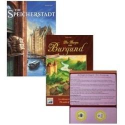 BUNDLE Burgund 1: Speicherstadt + Die Burgen von Burgund DEU/ENG/ITA + Espansione