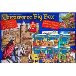BUNDLE Carcassonne Iper BigBox (completa di 6 mini espansioni DEU/ENG )