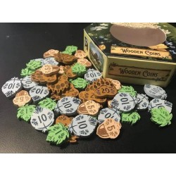 Wooden Coins: Honey Buzz