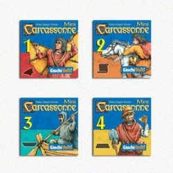 BUNDLE Carcassonne mini-espansioni ITA 1+2+3+4