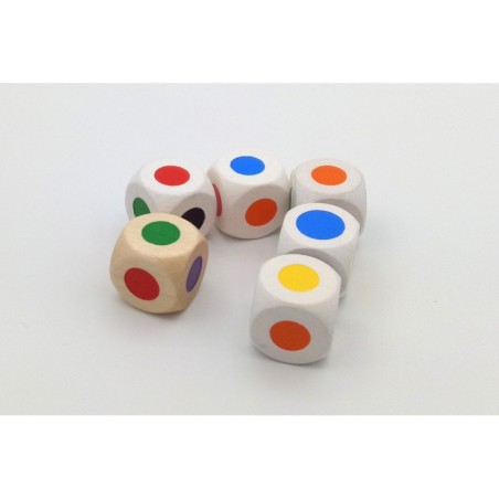 BUNDLE Dado a 6 facce colori (50 pezzi)