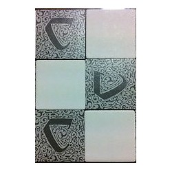 BUNDLE 6 Tessere bianche per Carcassonne