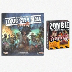 BUNDLE PAINT Zombicide Toxic City Mall + Paint Set
