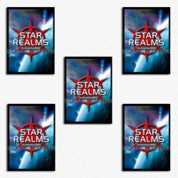 BUNDLE Bustine protettive originali per Star Realms (5 confezioni x 50 pezzi cad.)