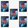 BUNDLE Bustine protettive originali per Star Realms (5 confezioni x 50 pezzi cad.)