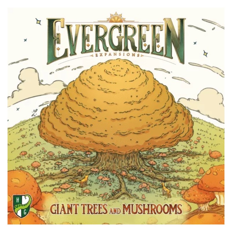 Giant Trees and Mushrooms: Evergreen