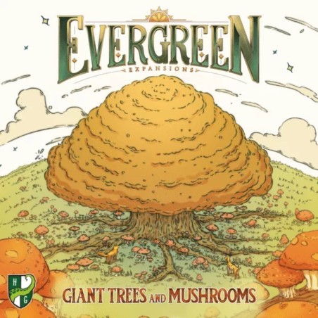 Giant Trees and Mushrooms: Evergreen