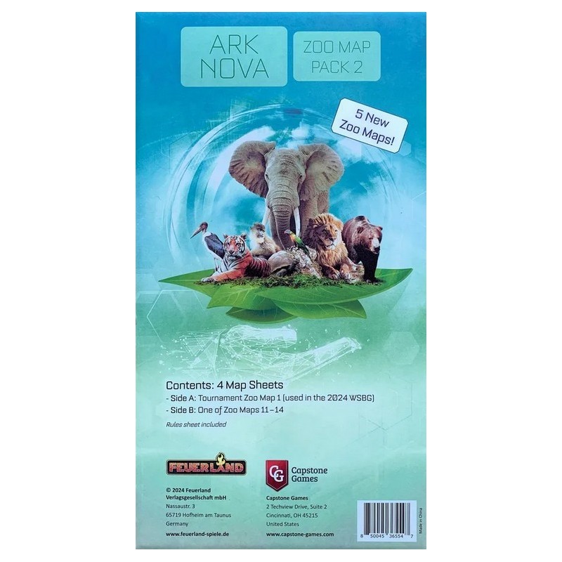 Zoo Map Pack 2: Ark Nova ENG