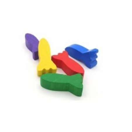 Token Razzo 25x12x8 Blu