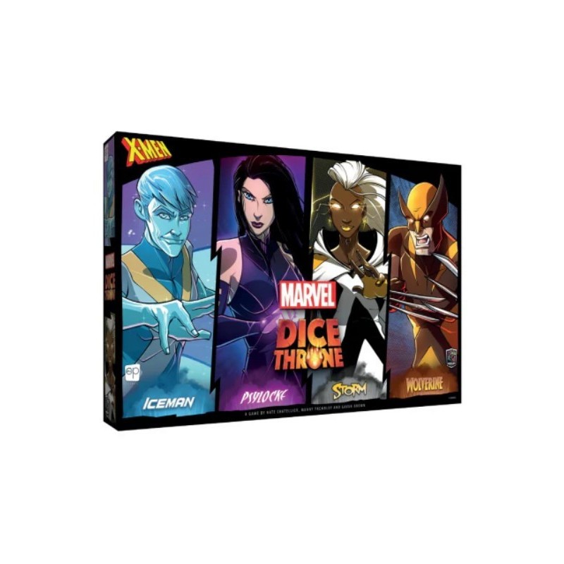 Box 1 (Iceman-Psylocke-Storm-Wolverine) - X-Men: Marvel Dice Throne