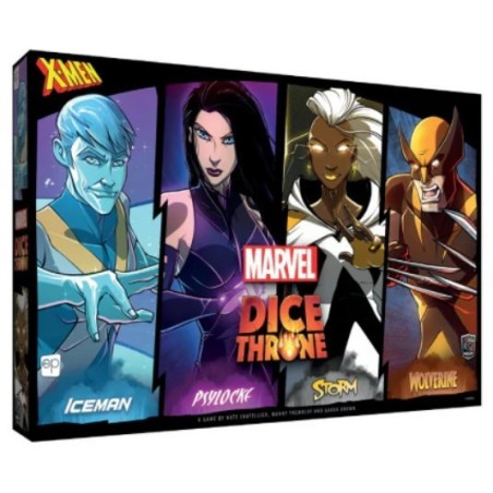 Box 1 (Iceman-Psylocke-Storm-Wolverine) - X-Men: Marvel Dice Throne