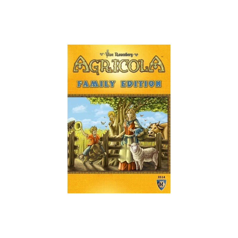 Agricola - Family Edition ENG NO TOKEN LEGNO