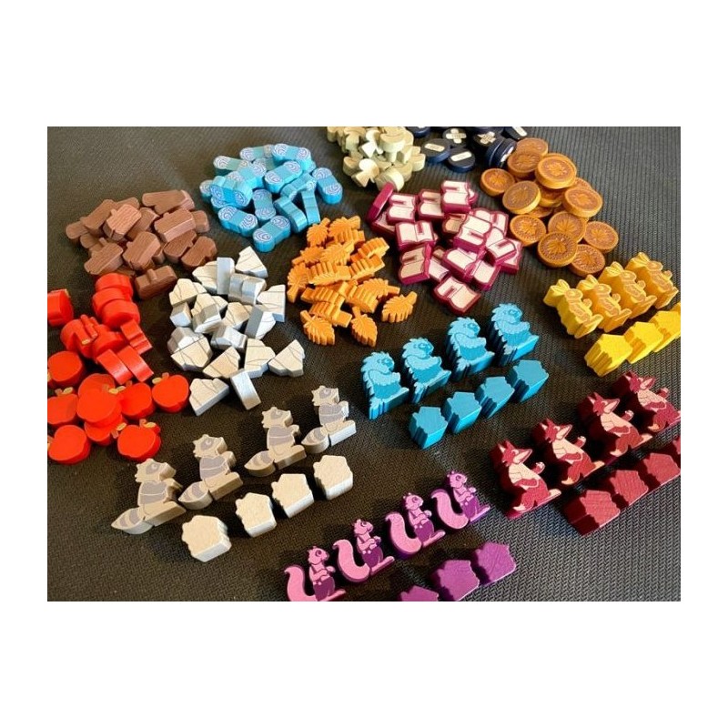 Set 194 token in legno: Creature Comforts