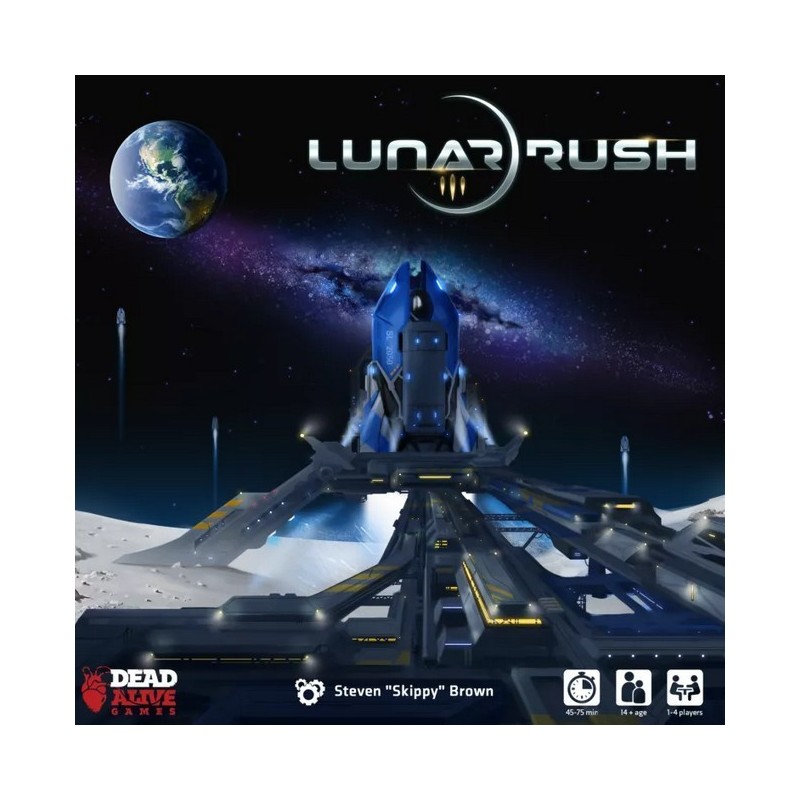 Lunar Rush (scatola danneggiata e tabellone con leggera piega)