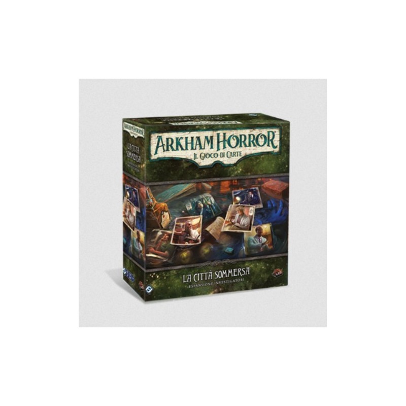 La Città Sommersa (Investigatori) - Arkham Horror: Il Gioco di Carte
