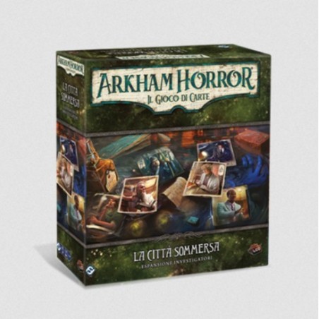 La Città Sommersa (Investigatori) - Arkham Horror: Il Gioco di Carte