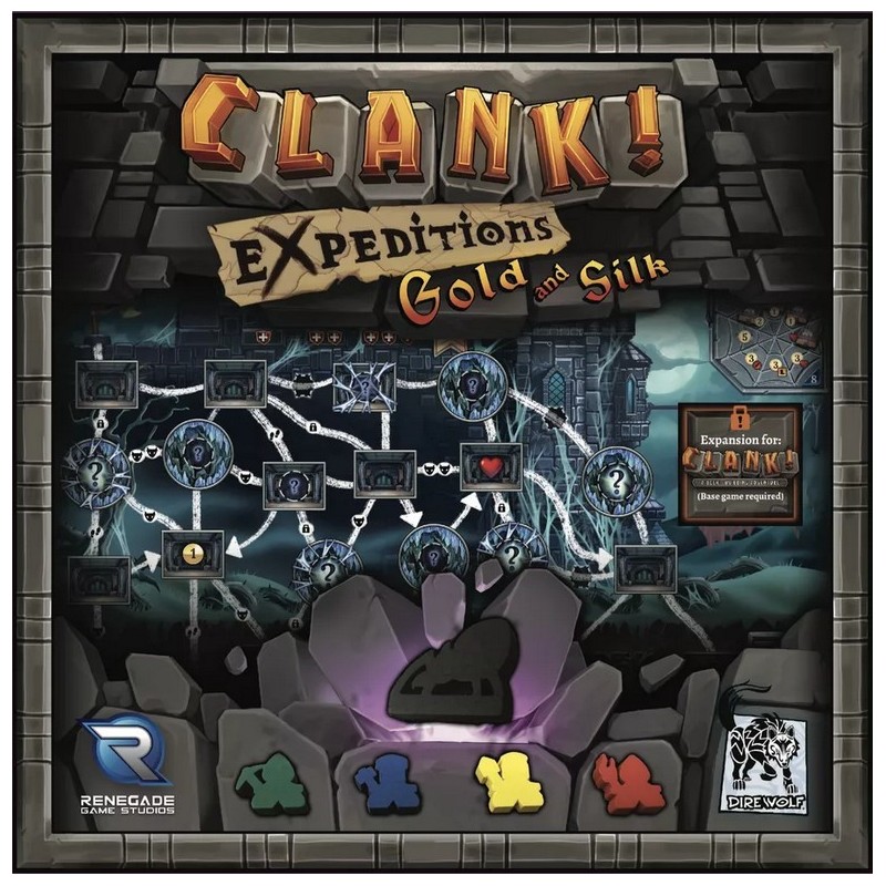 OBSOLETO  Expeditions: Gold and Silk - Clank! (Direwolf)
