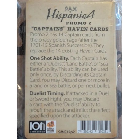 Promo Pack 2 - Captains: Pax Hispanica