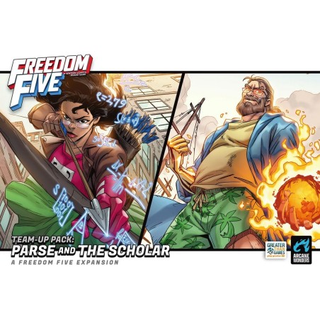 Team-Up Pack Parse and The Scholar: Freedom Five