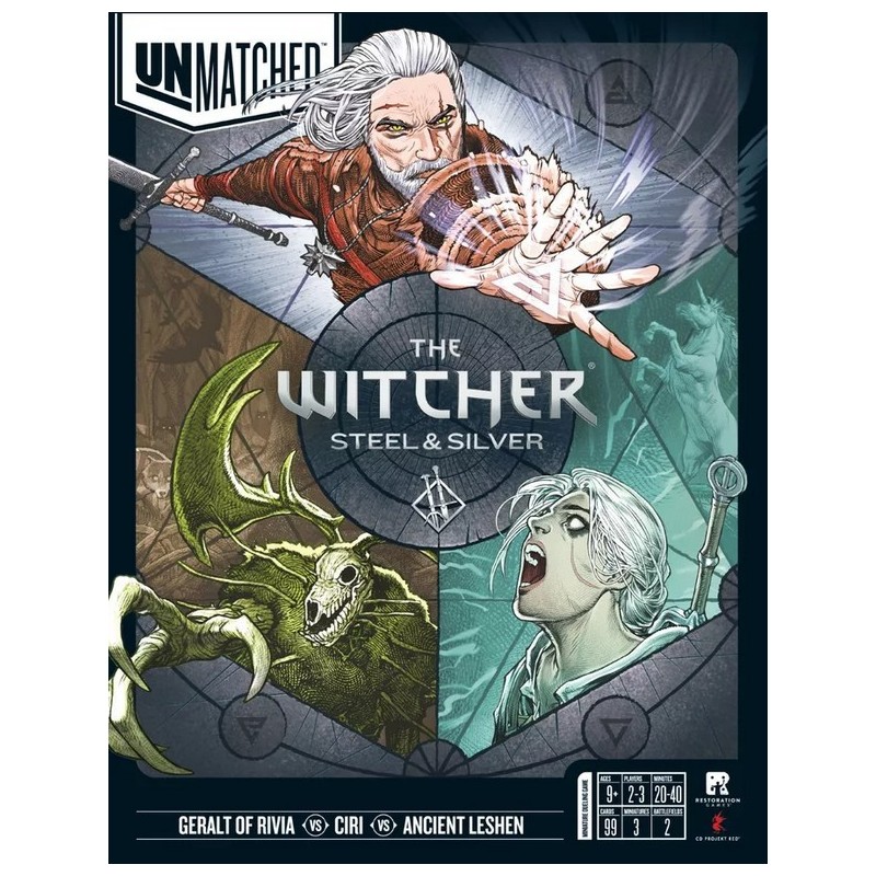 Unmatched: The Witcher - Steel and Silver ENG