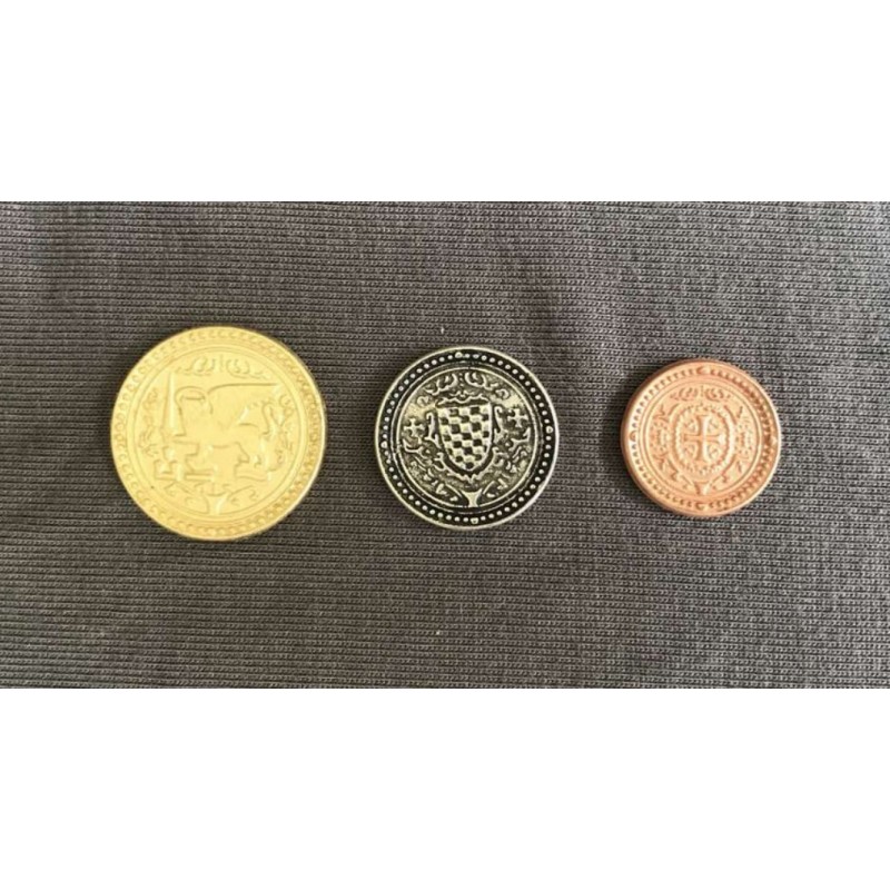 Metal Coins (Set monete in metallo): Venice