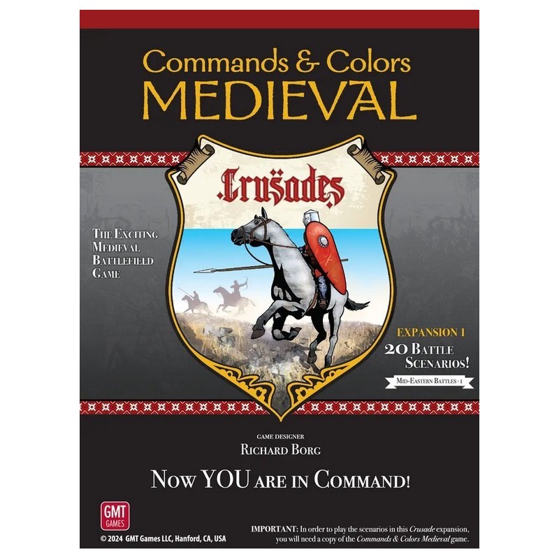 Crusades (Exp. 1) - Commands & Colors: Medieval (2nd Printing)