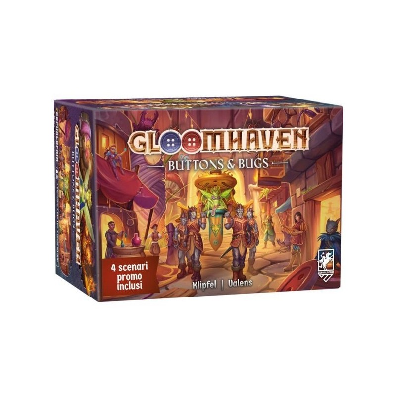 Gloomhaven: Buttons and Bugs ITA