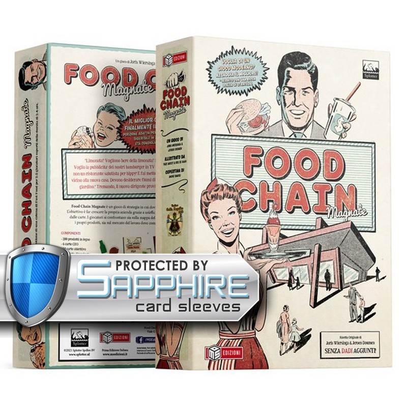 SAFEGAME Food Chain Magnate ITA + bustine protettive