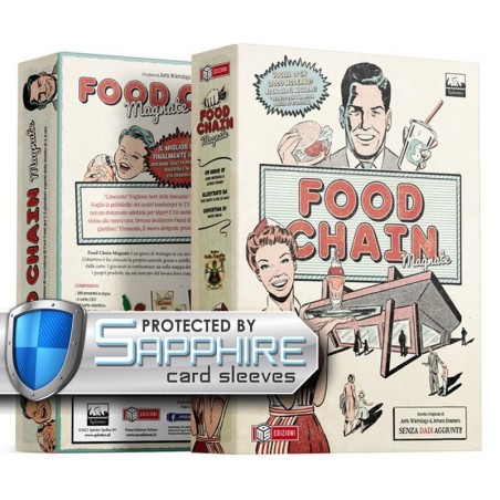 SAFEGAME Food Chain Magnate ITA + bustine protettive