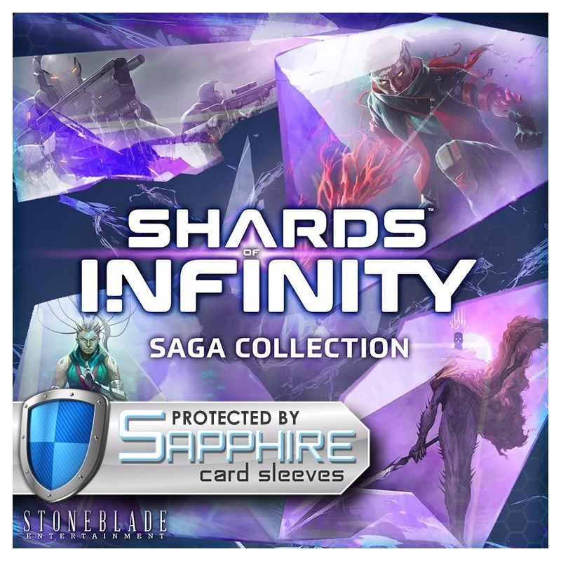 SAFEGAME Shards of Infinity: Saga Collection + bustine protettive
