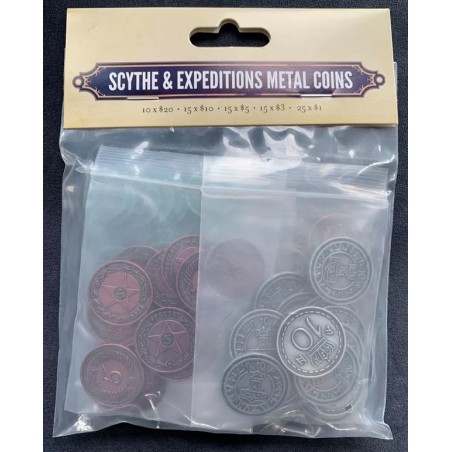 Set Monete in metallo per Scythe e Expeditions