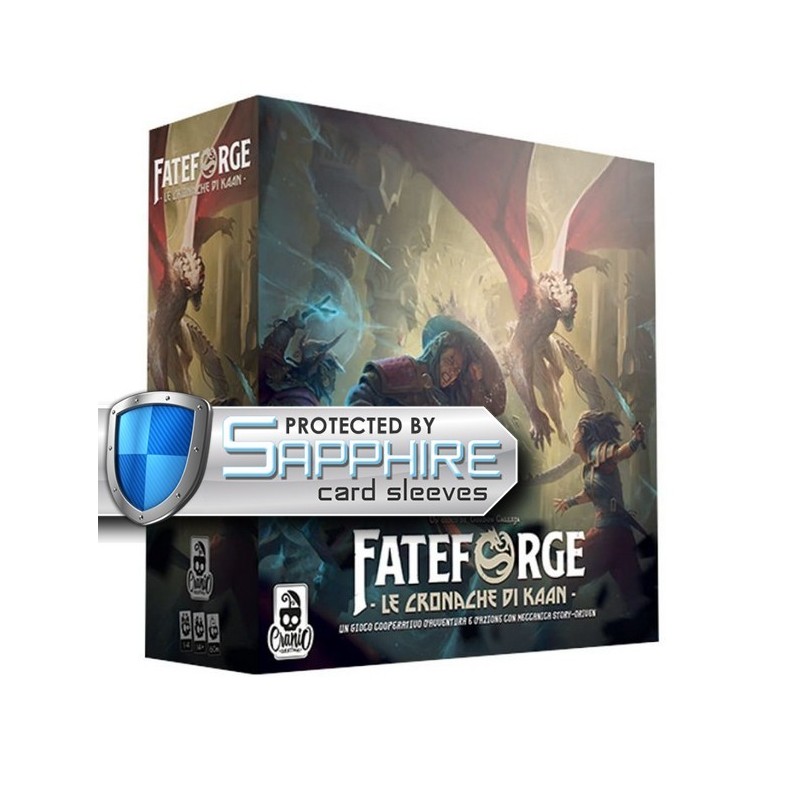 SAFEGAME Fateforge: Le Cronache di Kaan + bustine protettive