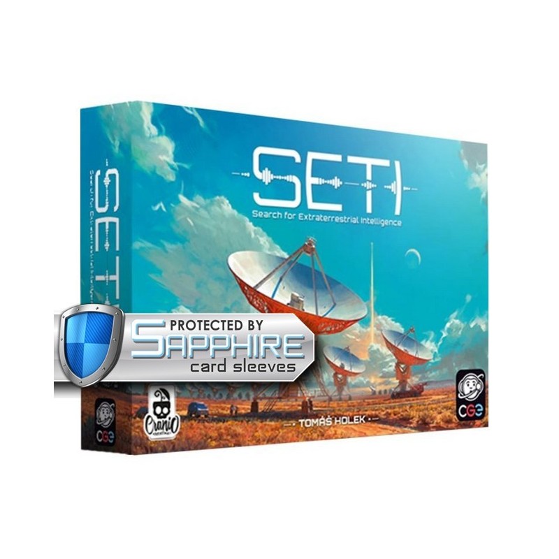 SAFEGAME SETI: Ricerca di Intelligenza Extraterrestre + bustine protettive