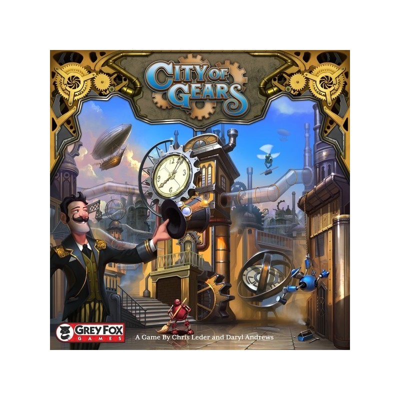 City of Gears (retro scatola danneggiato, componenti intonsi)