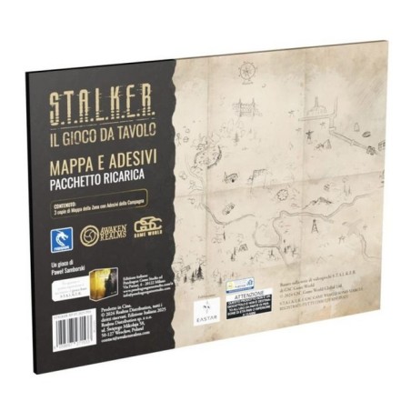 Mappa e Adesivi (Pacchetto Ricarica): S.T.A.L.K.E.R.