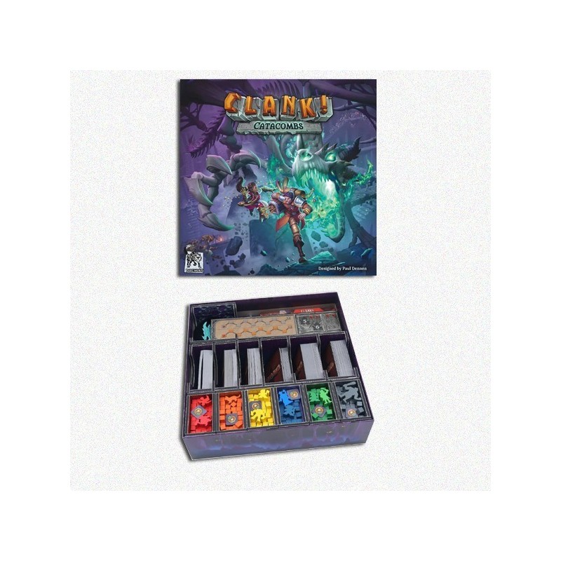 BUNDLE Clank!: Catacombs + Organizer Folded Space in EvaCore