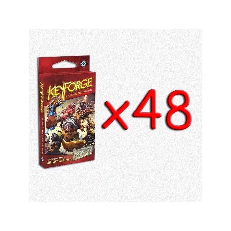 BUNDLE KeyForge: Mazzo Il Richiamo degli Arconti (48 pezzi)