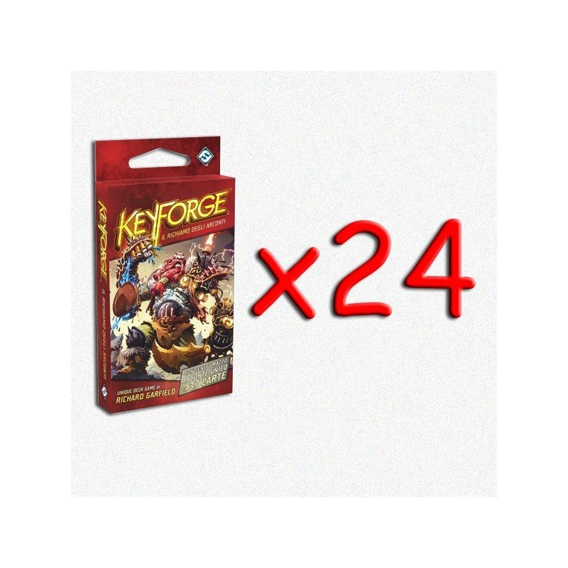 BUNDLE KeyForge: Mazzo Il Richiamo degli Arconti (24 pezzi)