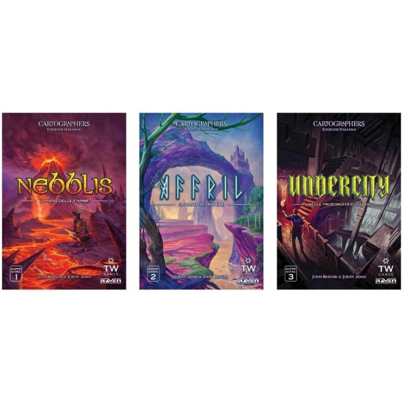 Maps (3 Mappe): Cartographers ITA