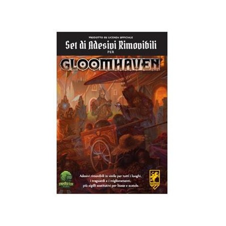 Set Adesivi Rimovibili: Gloomhaven ITA (2nd Ed.)