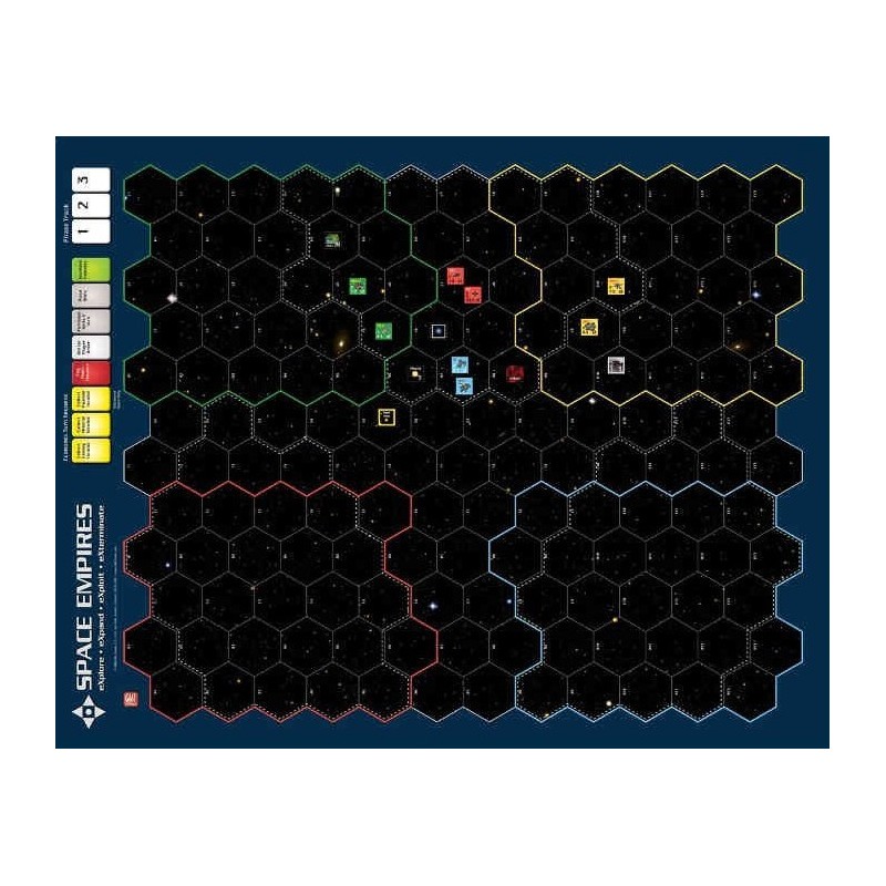 Mounted Map: Space Empires 4X GMT