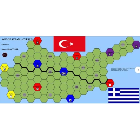 Tibet and Cyprus: Age of Steam