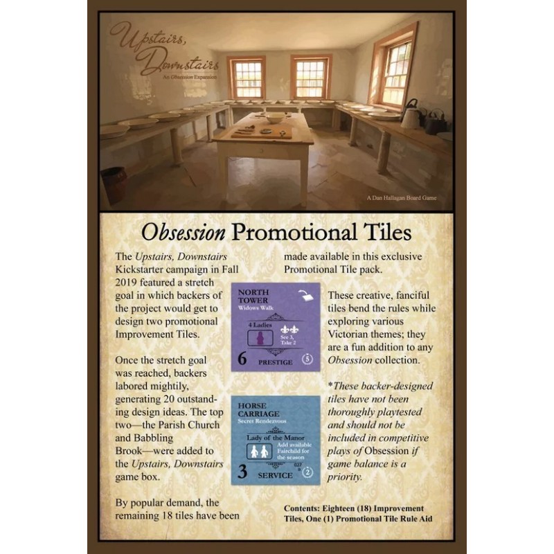 Promotional Tiles: Obsession