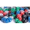 Dado 6 facce 5 mm (10 pezzi - colore casuale)