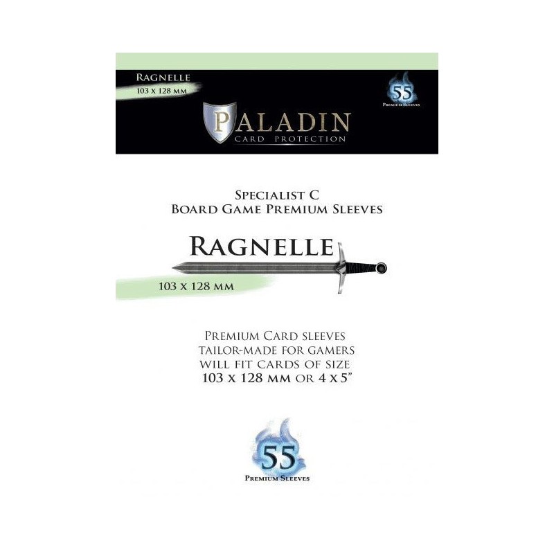 103x128 mm bustine protettive trasparenti Ragnelle Premium Specialist C (55  bustine)