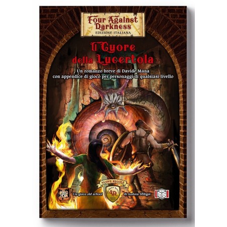 Il Cuore della Lucertola: Four Against Darkness ITA